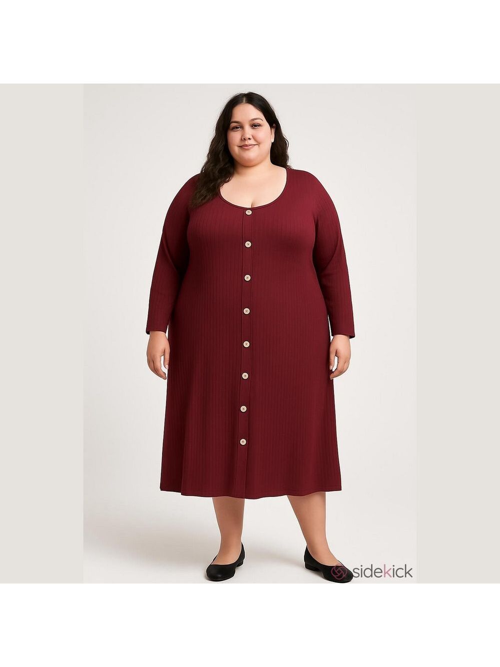 NWT- Lane Bryant: Burgundy Dress Sz 26/28